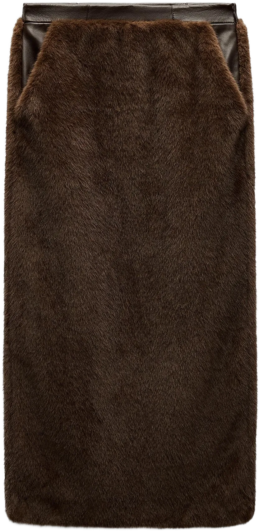 FAUX FUR MIDI SKIRT LIMITED EDITION