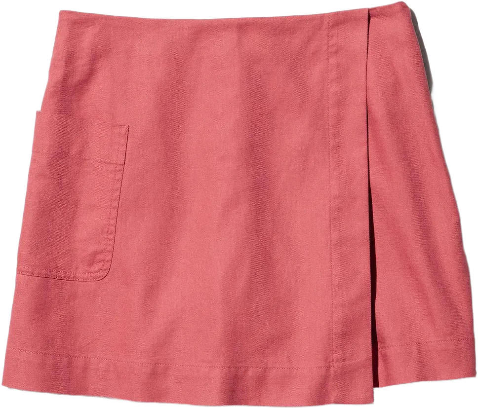 Linen Blend Skort