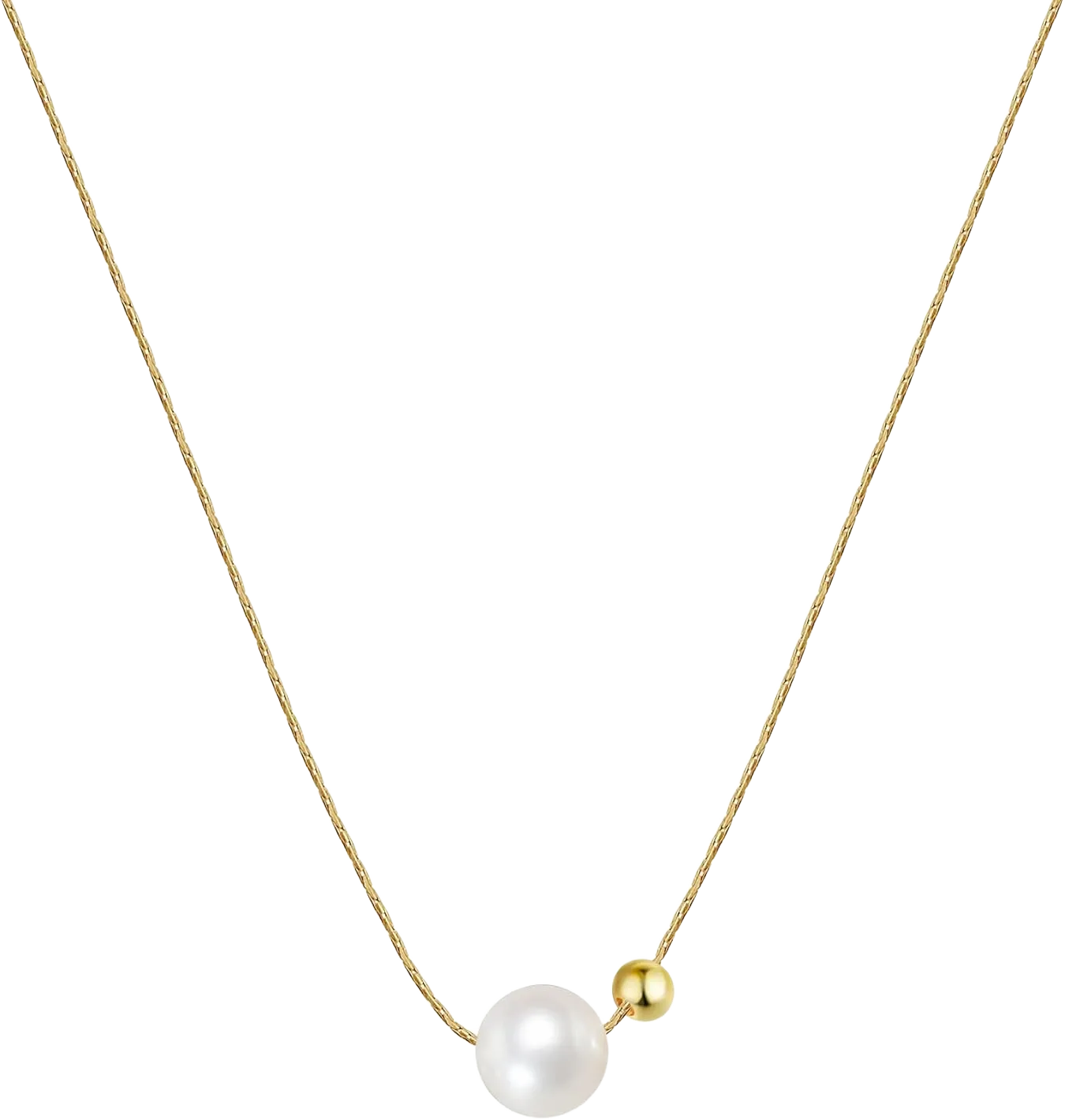 Choker Necklace Pendant Chain Short Necklaces Gold Necklaces for Women and Girls Pearl Necklace