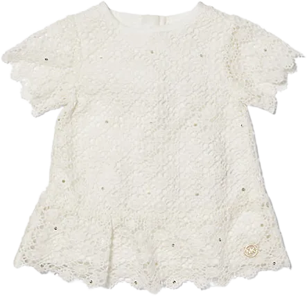 Sequined Lace Dress