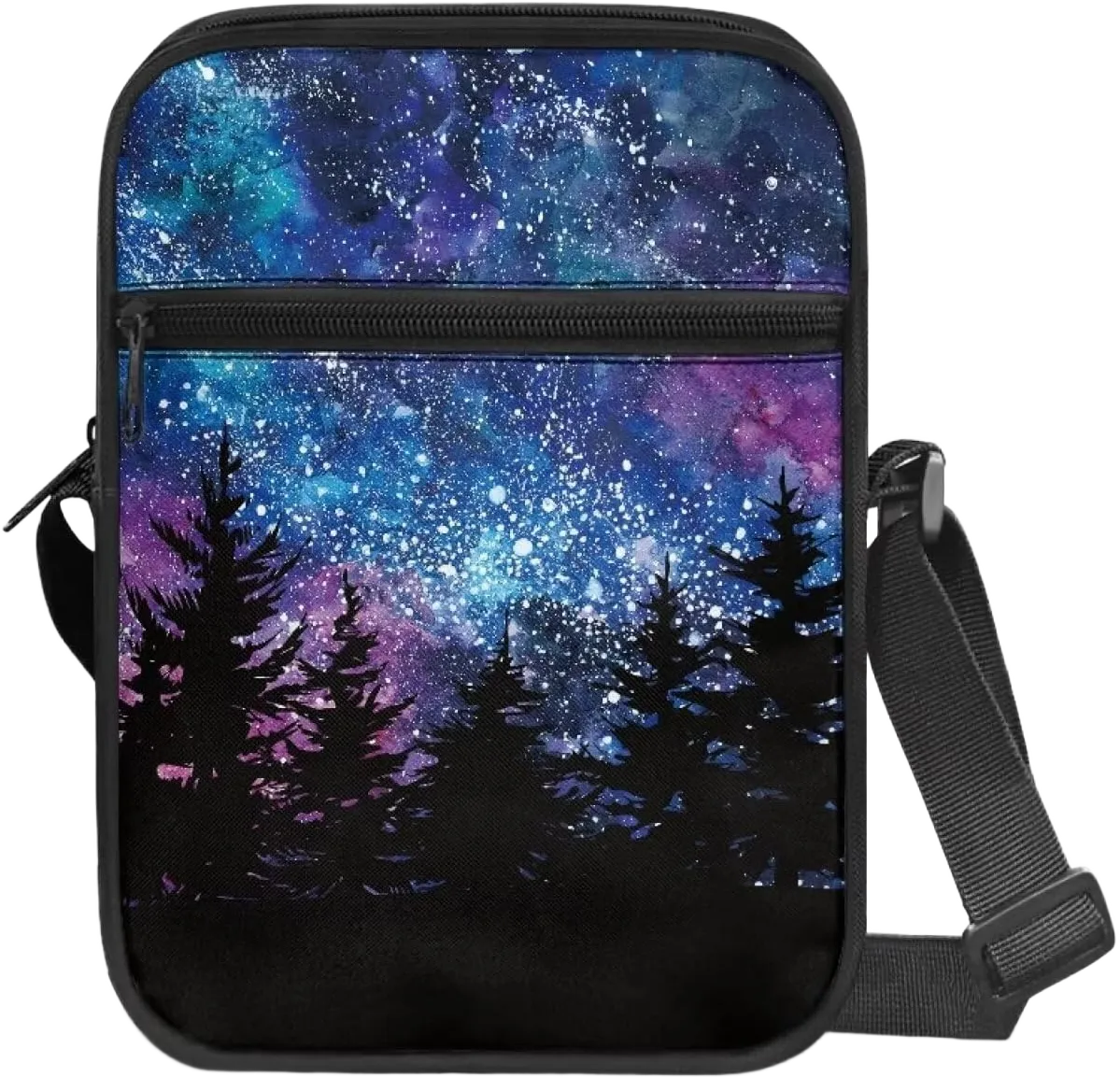 Messenger Bag for Women Small Crossbody Bags with Pockets Cell Phone Purse Wallet Galaxy