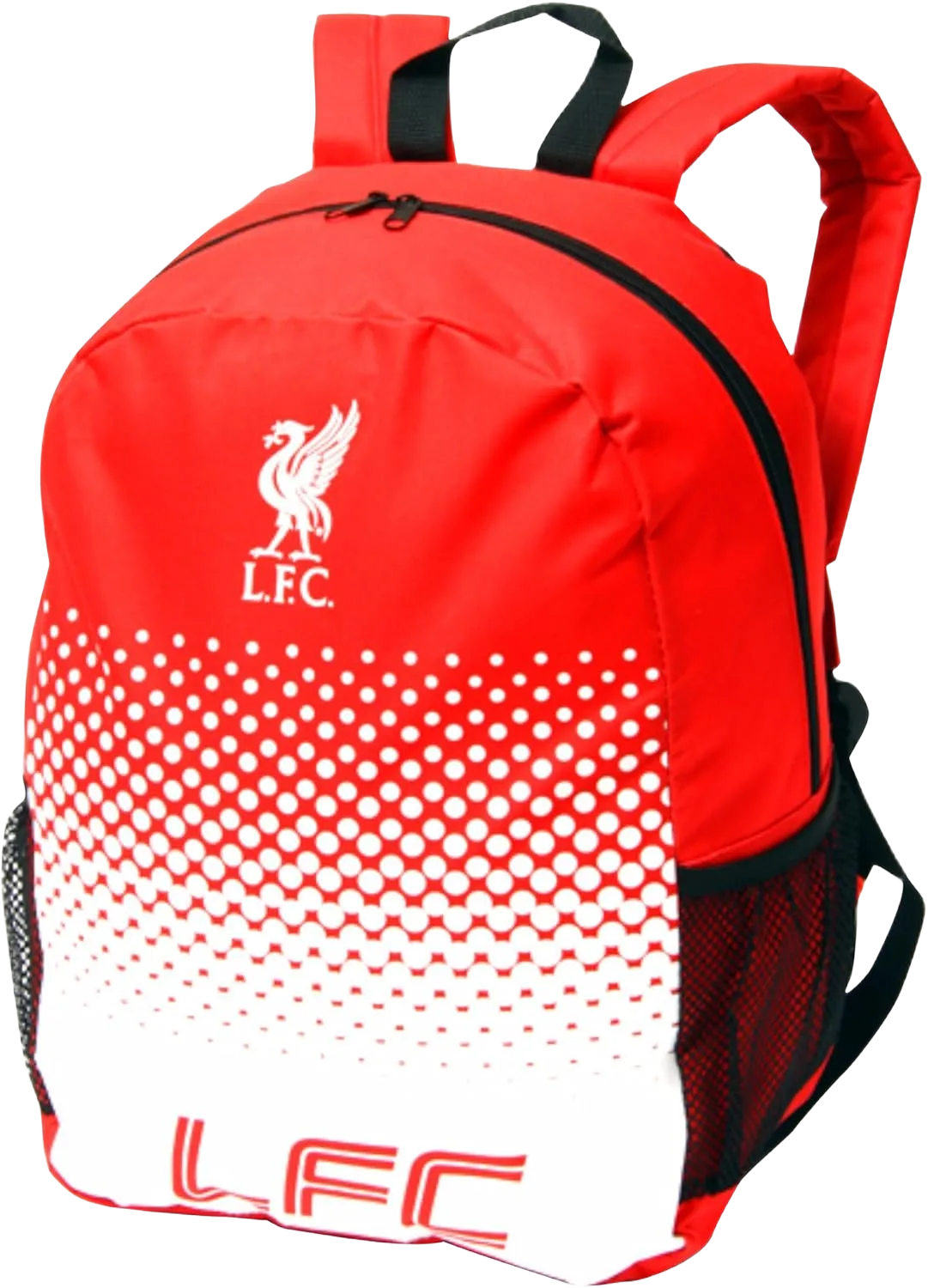 Liverpool FC Official Fade Crest Design Backpack (One Size) (Red/White)