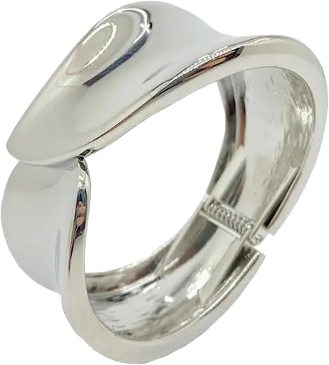 ZMANYIJEW Silver Cuff Bracelet for Women Open Wide Silver Bracelets Silver Cuff Thick Silver Bracelets for Women