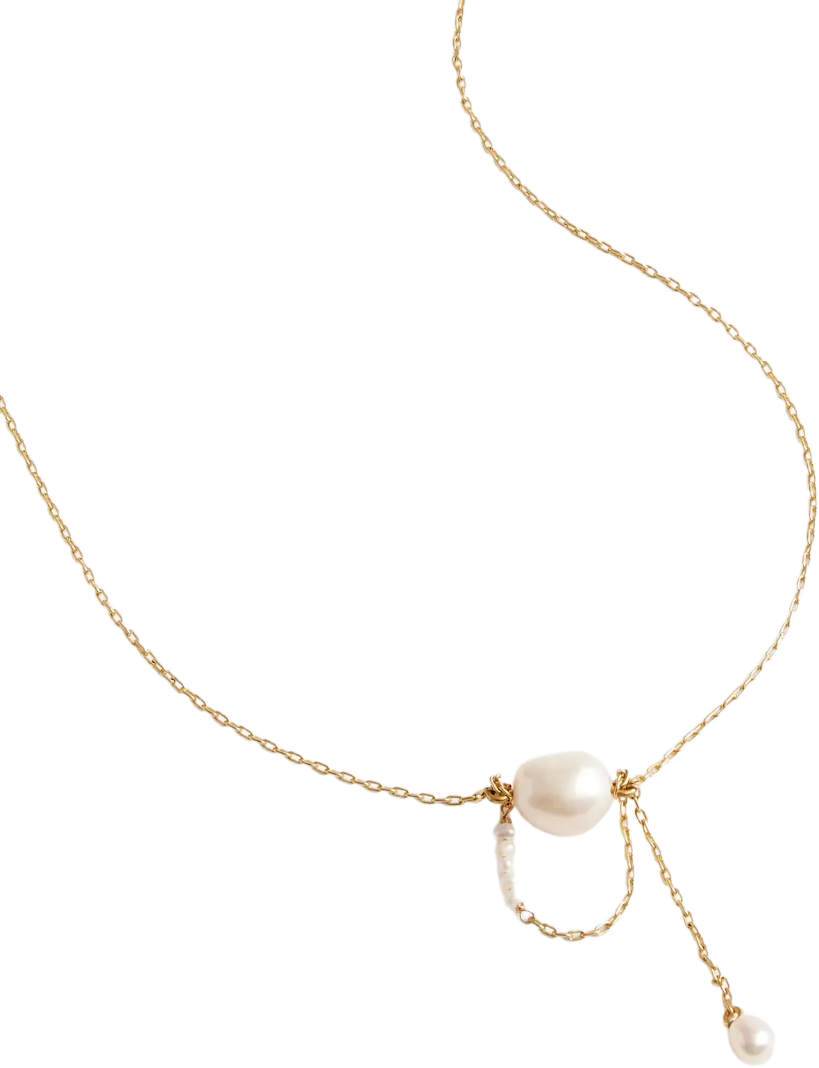 Freshwater Pearl Drop Necklace