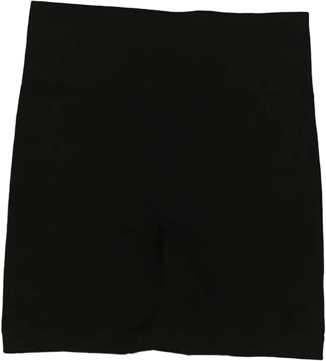 BaronHong Seamless Yoga Shorts for Women,High Waist Butt Lifting Acid Washed Ribbed Workout Gym Running Biker Shorts Black Medium