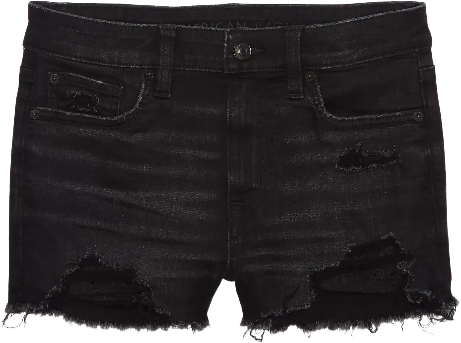 AE Next Level High-Waisted Denim Short Short