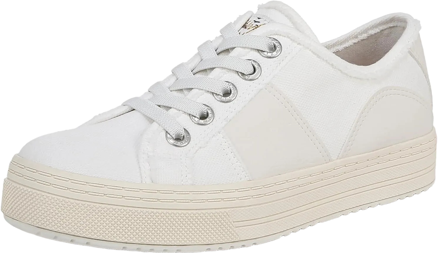 Blowfish Malibu Women's Super Smile Sneaker 9 White Canvas