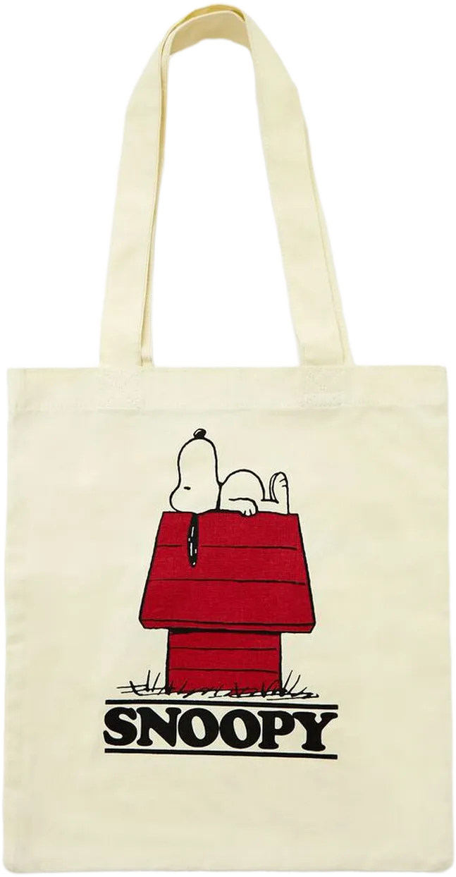 Snoopy Graphic Tote Bag