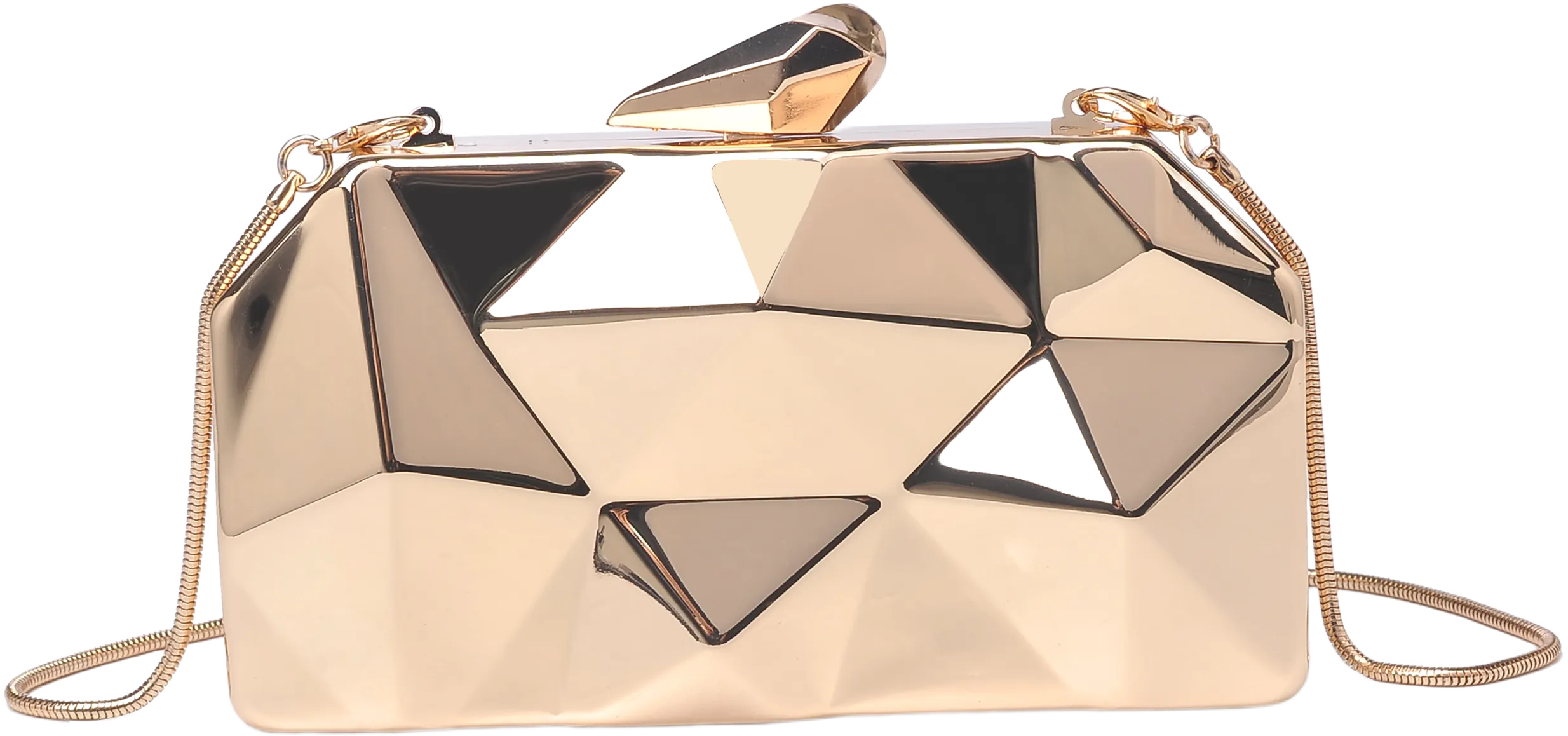 Shiloh Geometric Shaped Evening Bag
