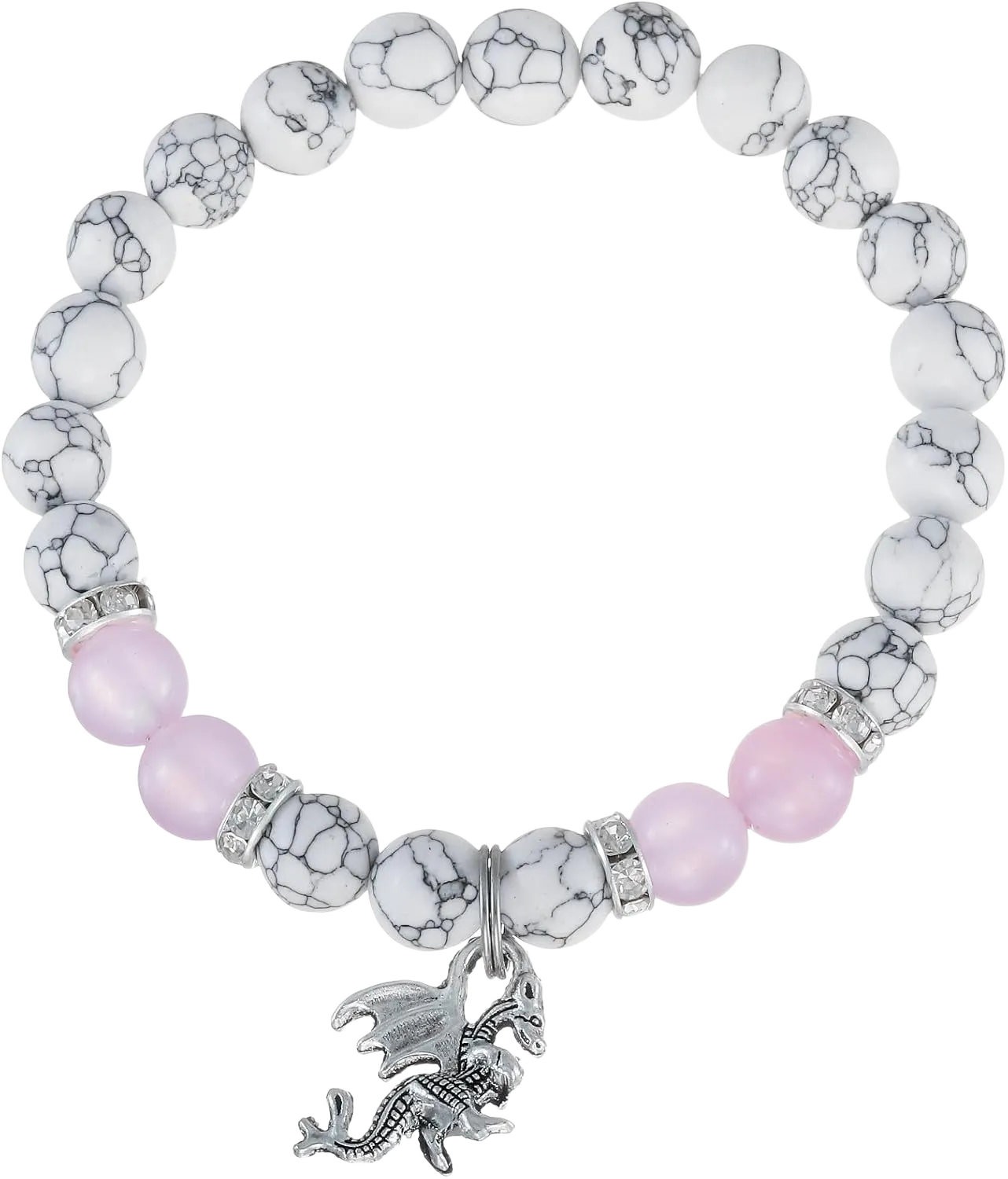 HUTIMY Dragon Bracelet Gift for Woman Bracelet Dragons Themed Love Dragon Presents for Women Dragon Bracelet