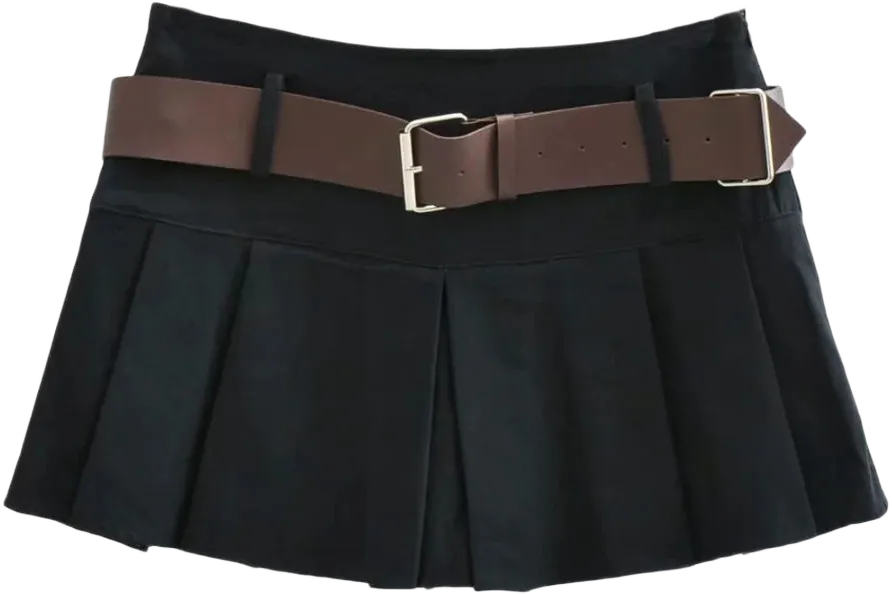 Women Skirt Summer Skirt Slim Fit Slimming Pleated Skirt