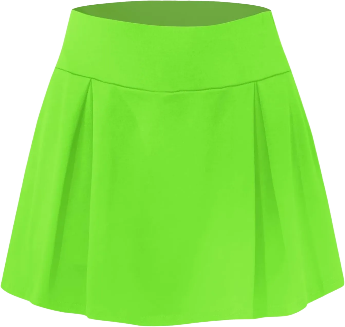 Womens Casual Solid Tennis Skirt Yoga Sport Active Skirt Shorts Skirt Pleated Denim Skirt Mint Green Small