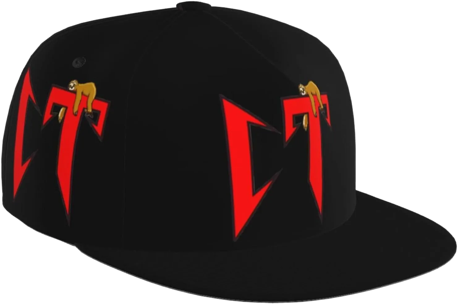 Baseball Cap Natanael Rapper Cano Flat Bill Brim Snapback Hats Hip Hop Hat Adjustable Dad Hat Trucker Hats Unisex Black