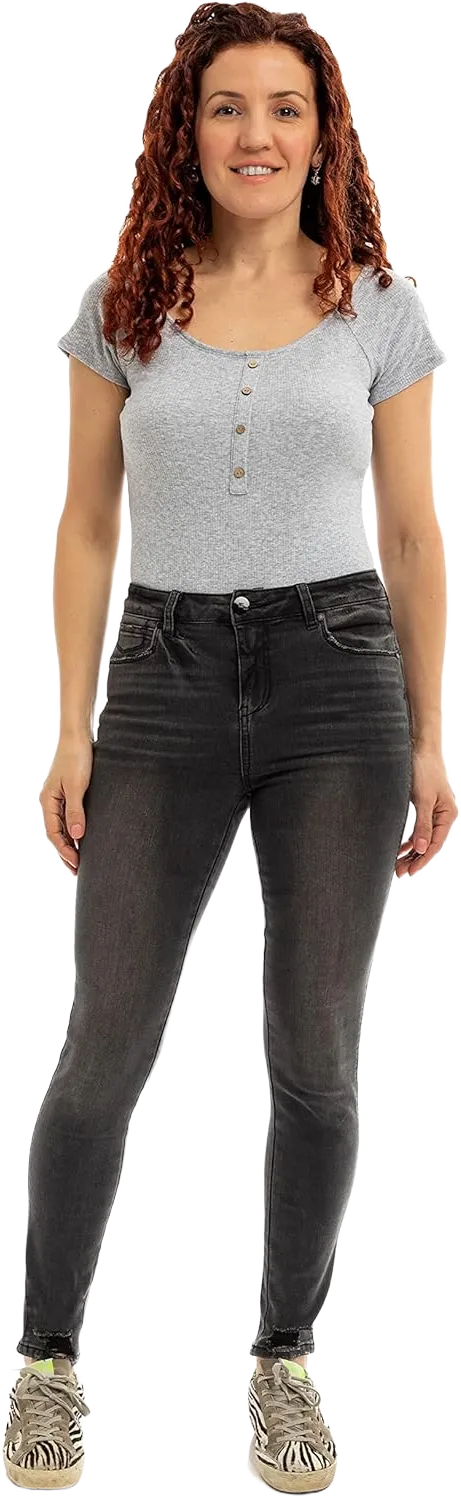 1822 Denim Women's High-Rise Stretch Ankle Skinny Butter Jeans, Lennox 31 Everly