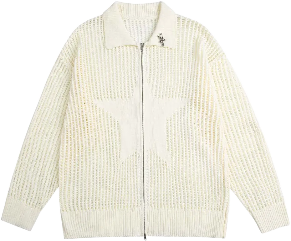 Unisex Sweatshirt Autumn V-neck Cardigan Knitted Sweater