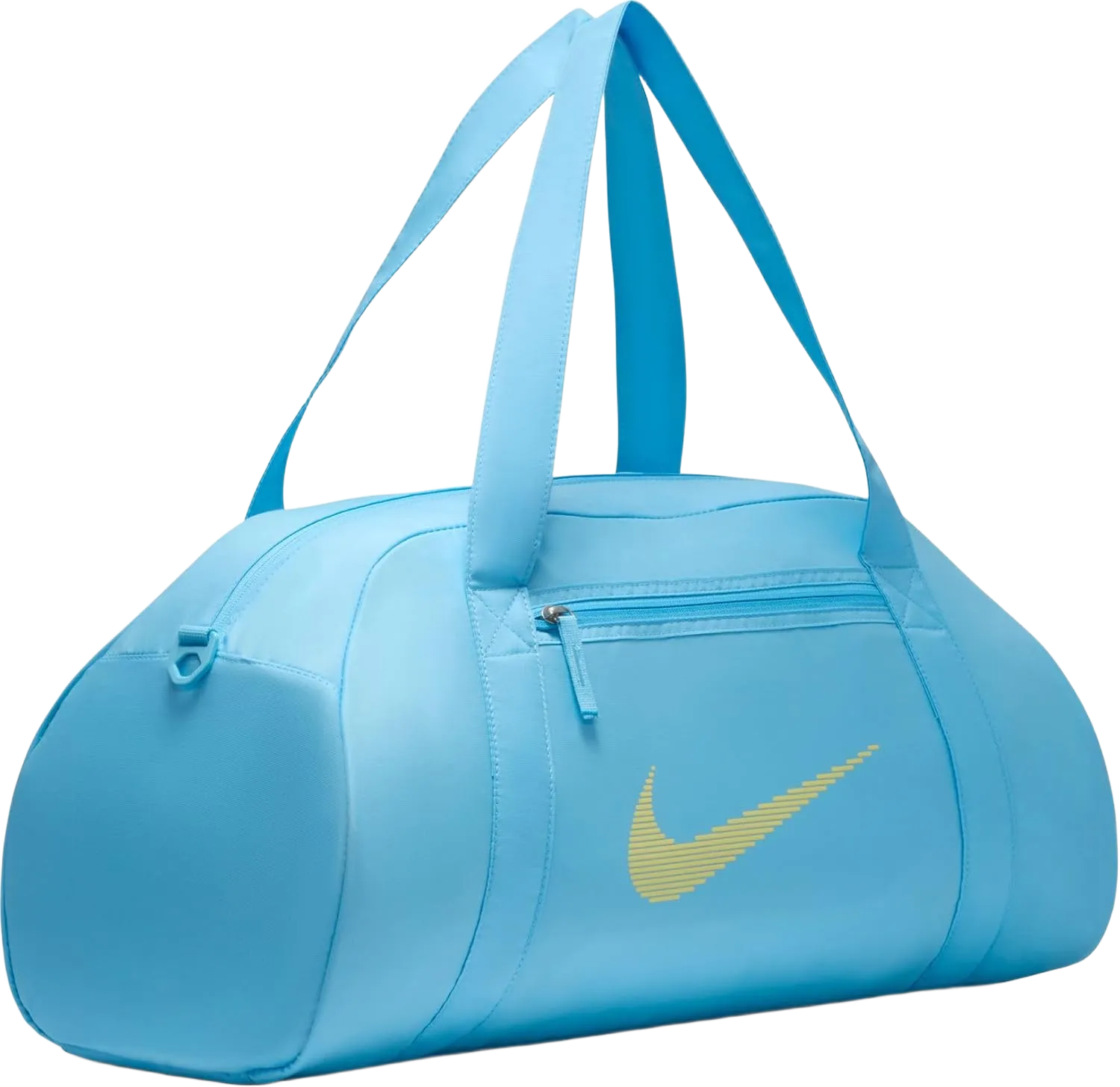 Nike Women's Club Bag - Gym Club Bag Sp23, Aquarius Blue/Lt Laser Orange, DR6974-407, Standard Size