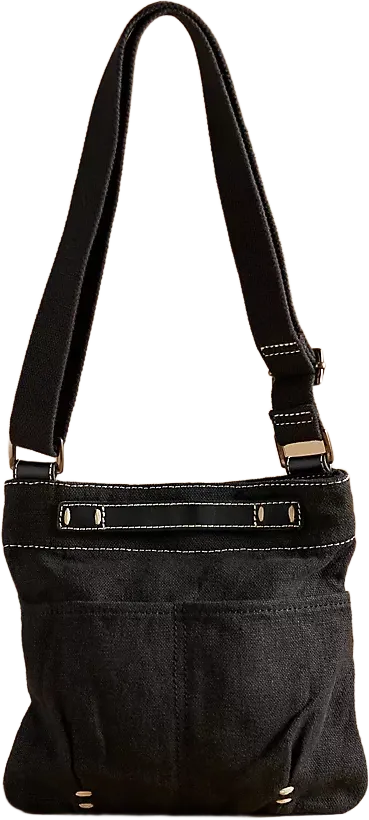 49 Square Miles Small Washed Canvas Crossbody Bag