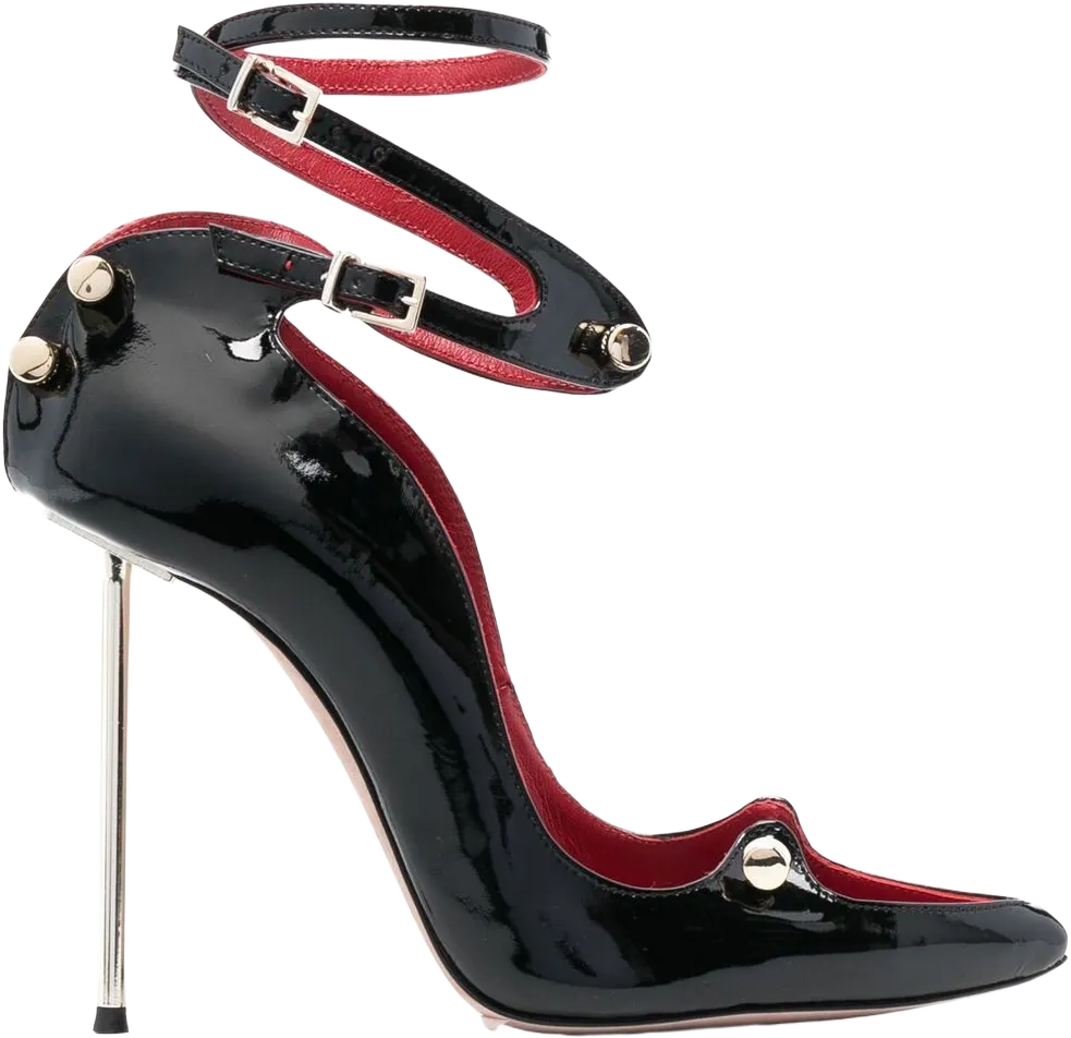 Harlot leather pumps