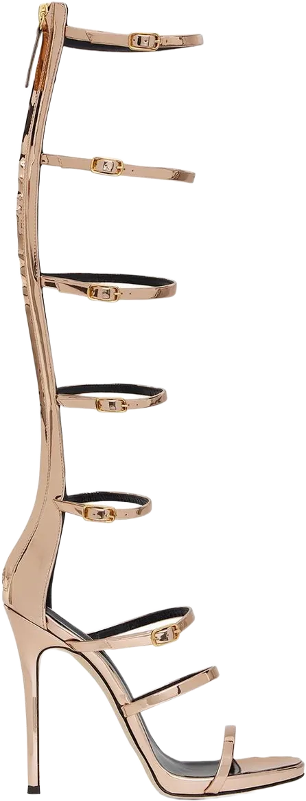 Super Harmony 120mm caged sandals