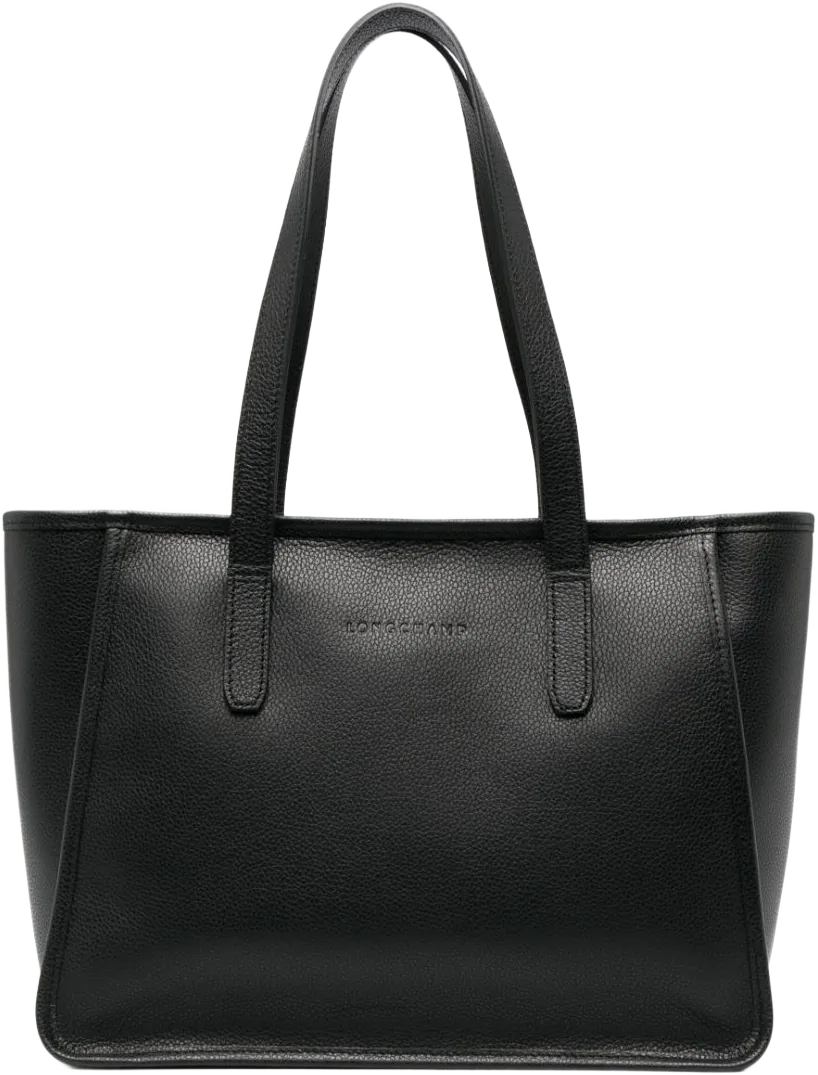Le Foulonné leather tote bag