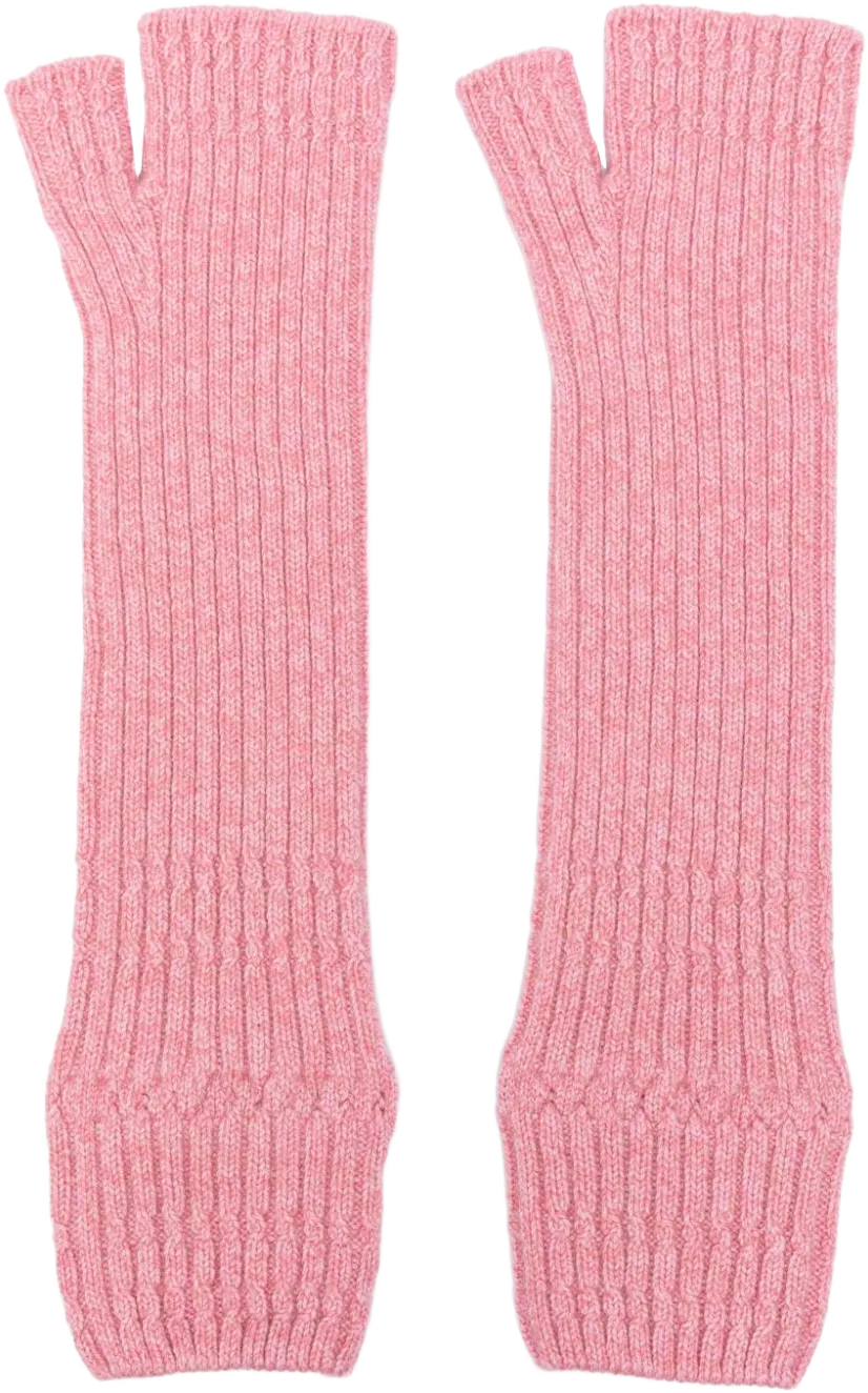 cashmere fingerless gloves