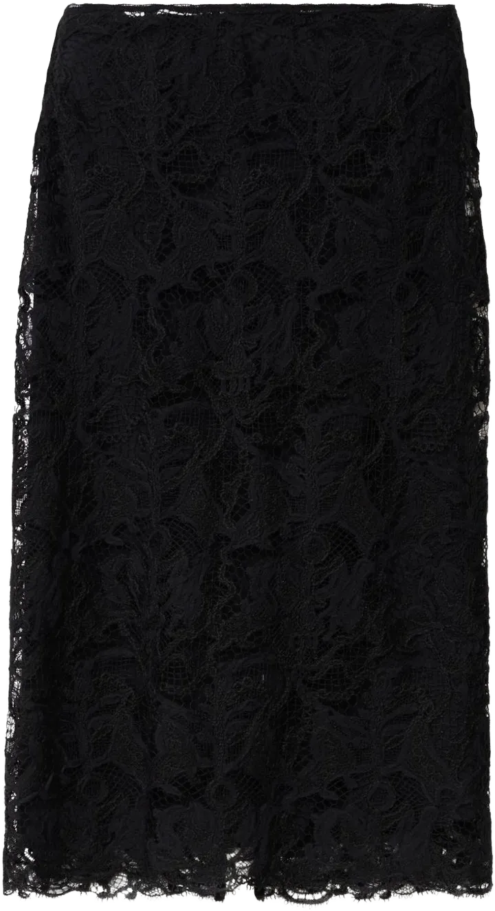 macramé lace skirt