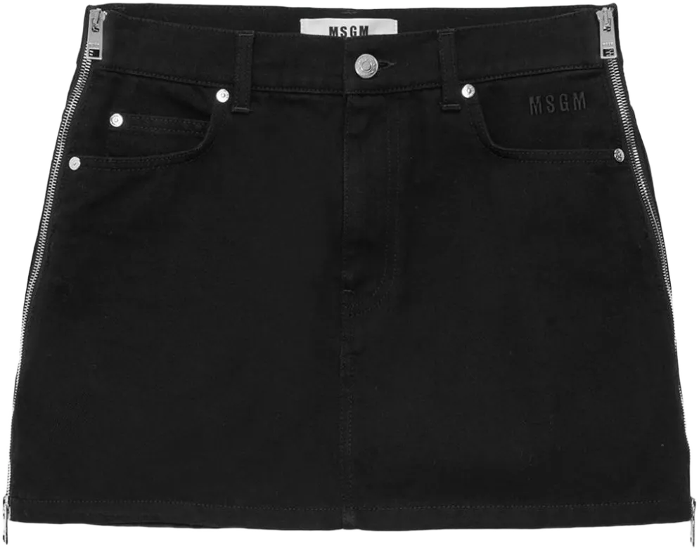 pocketed mini skirt