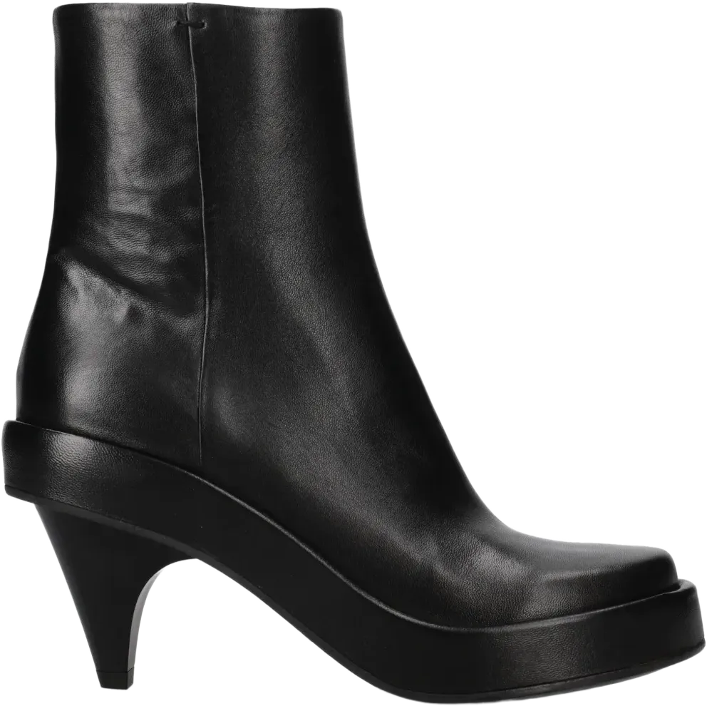 leather ankle boots