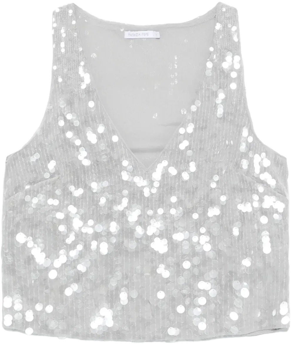 dégradé-effect sequined top