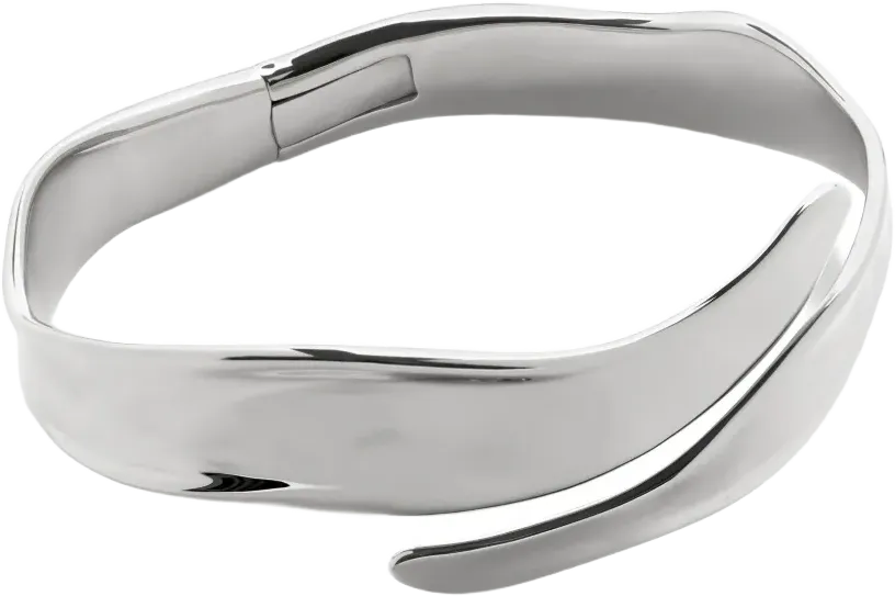 The Wave open-cuff bracelet