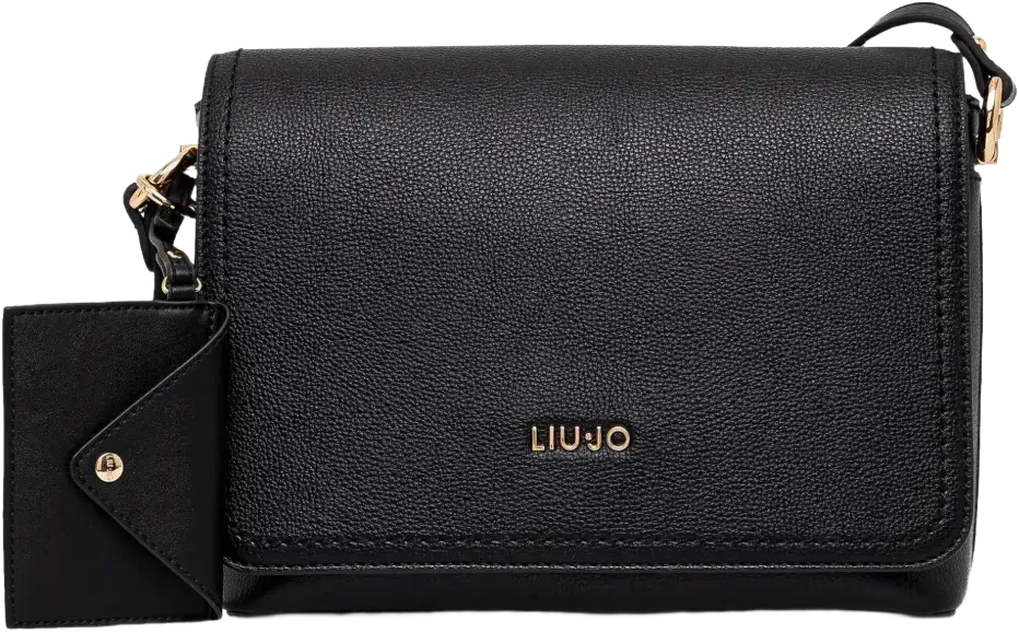 logo-lettering cross body bag 