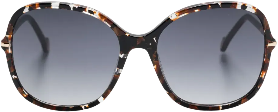 oversize-frame sunglasses