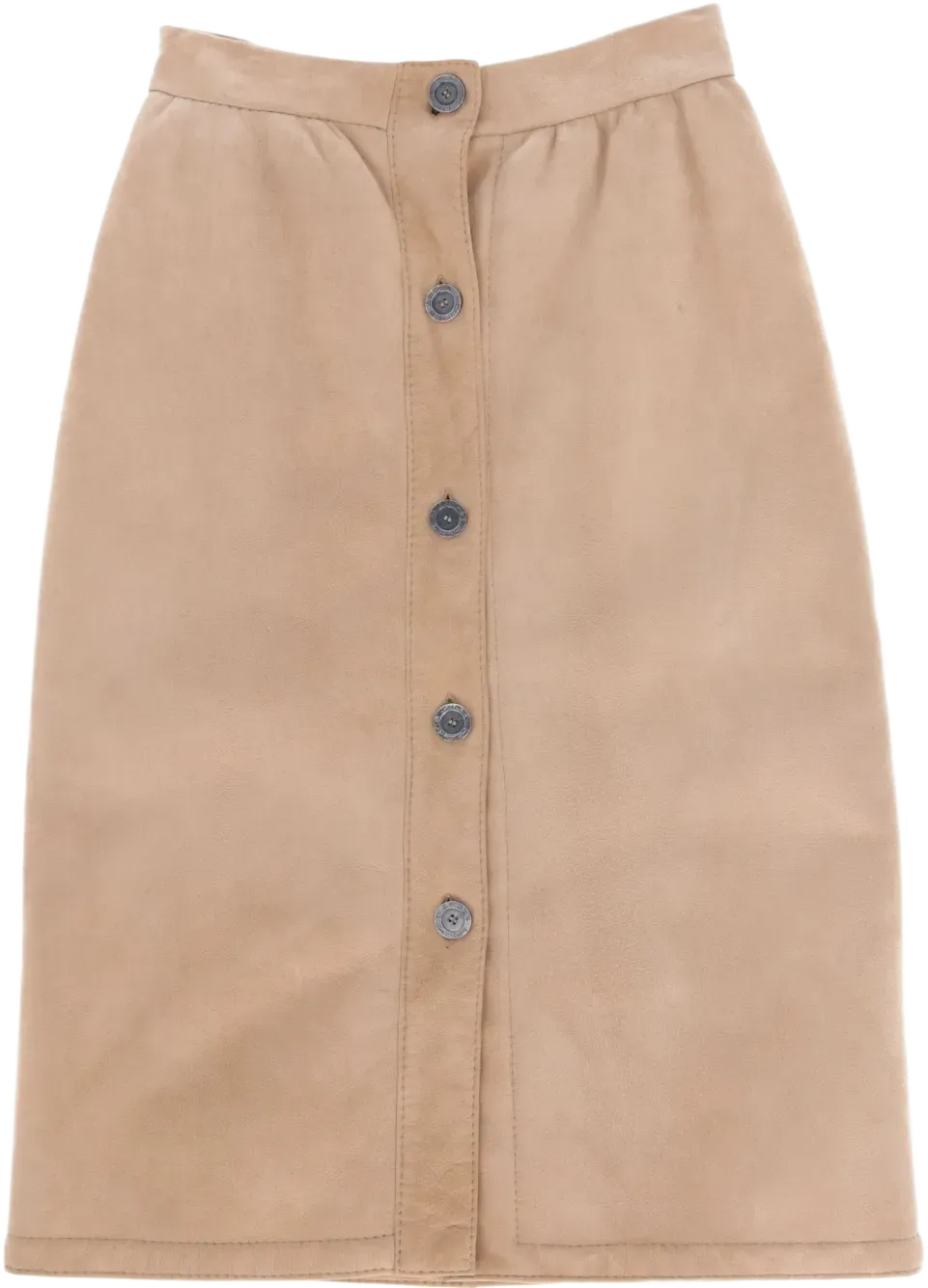 2000s suede skirt