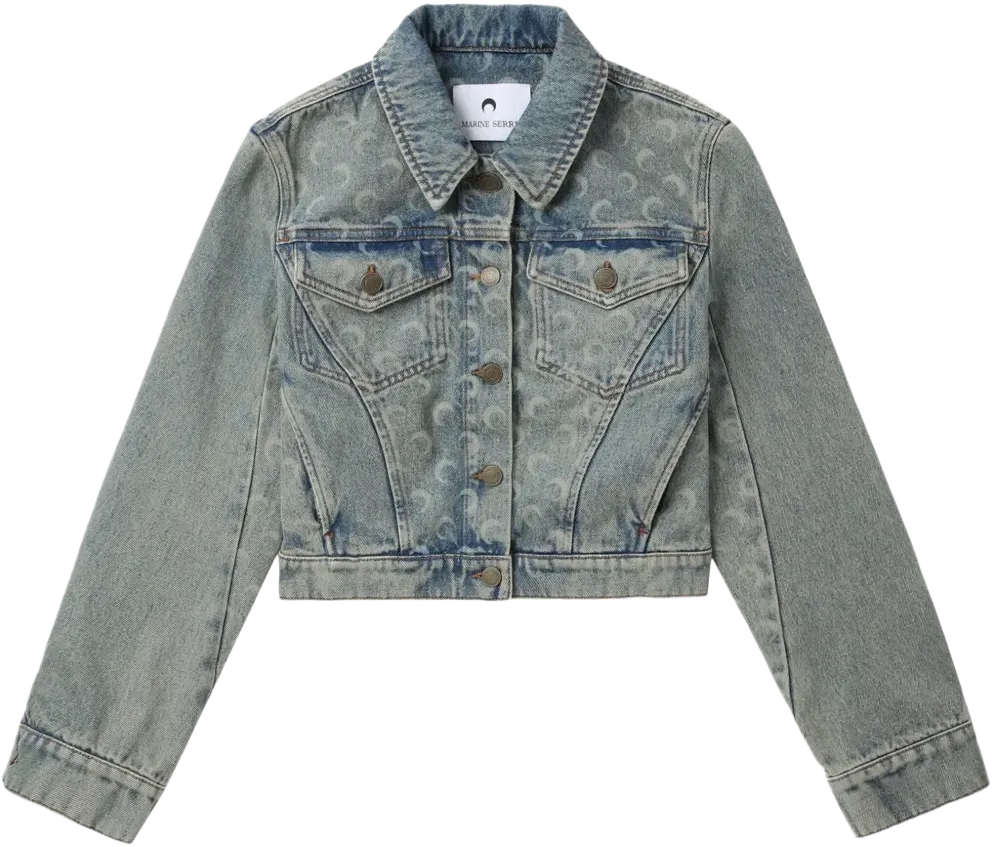 Moon Laser cropped jacket