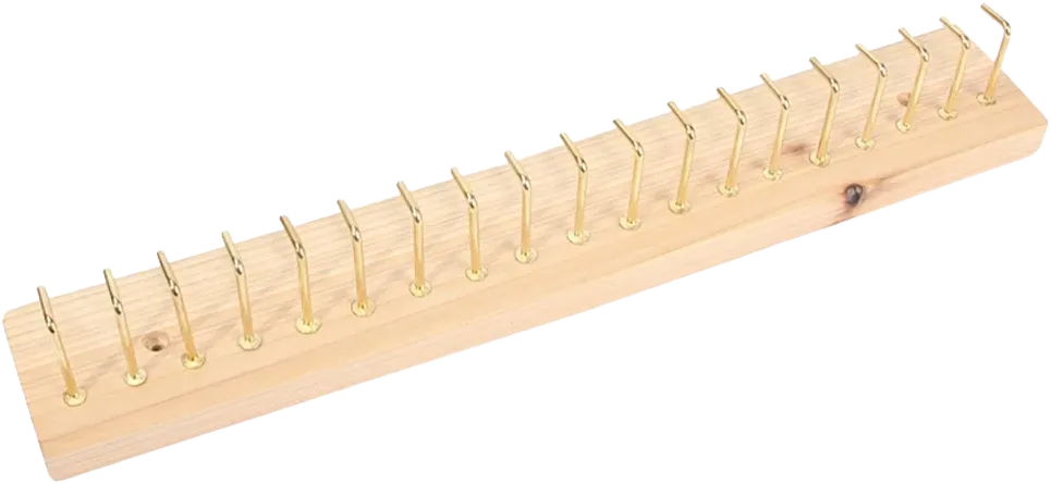 DANCINGROOM Wall Mount Clothes Rack Hanging Jewelry Necklace Holder Wooden Display Stand Organizer Ornament Decorate