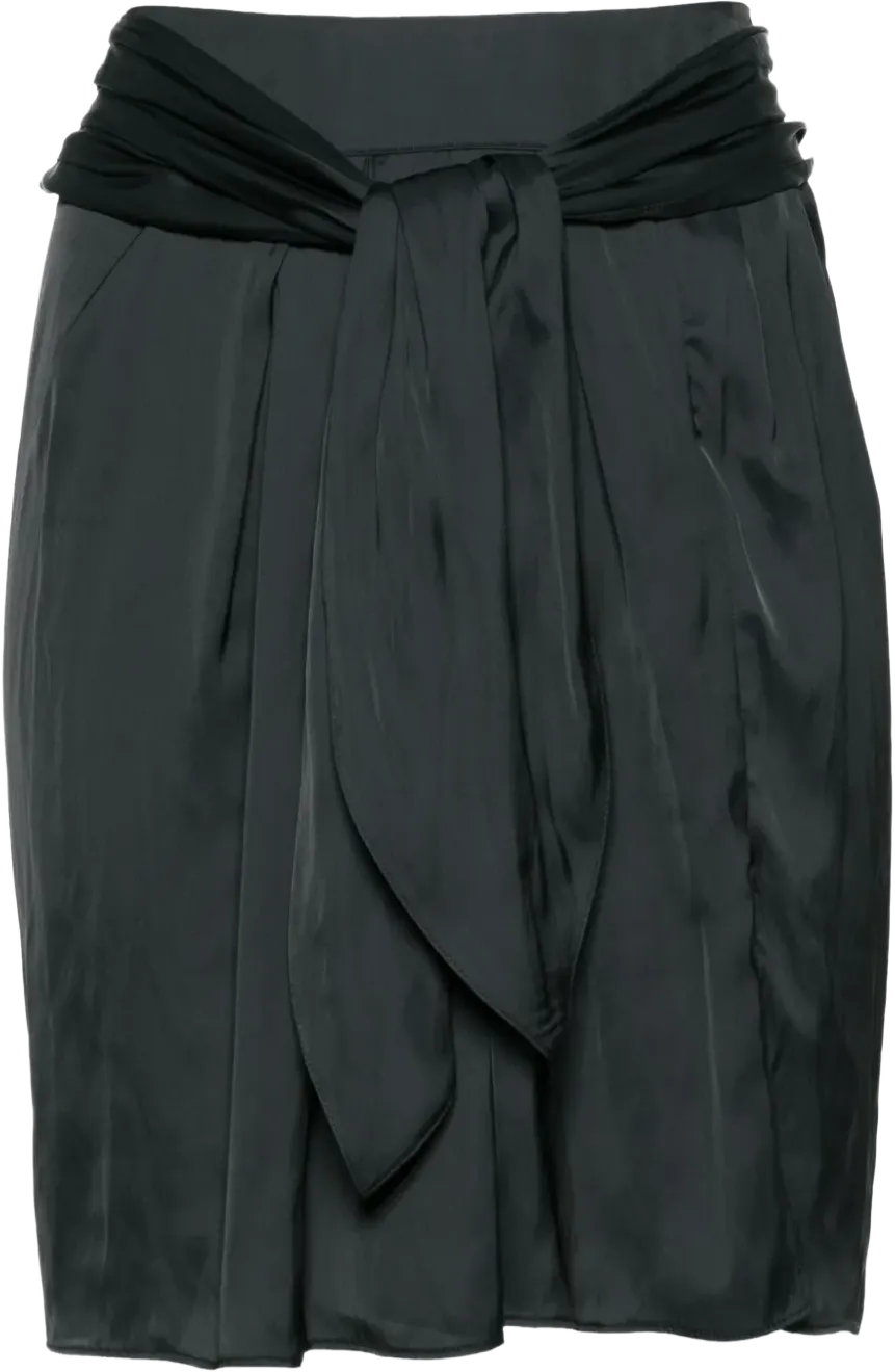 Joji satin mini skirt