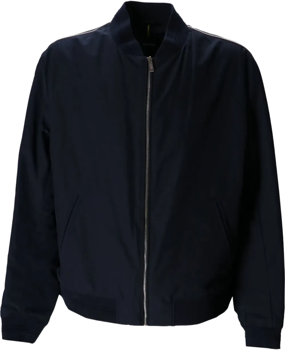 zip-up bomber jacket