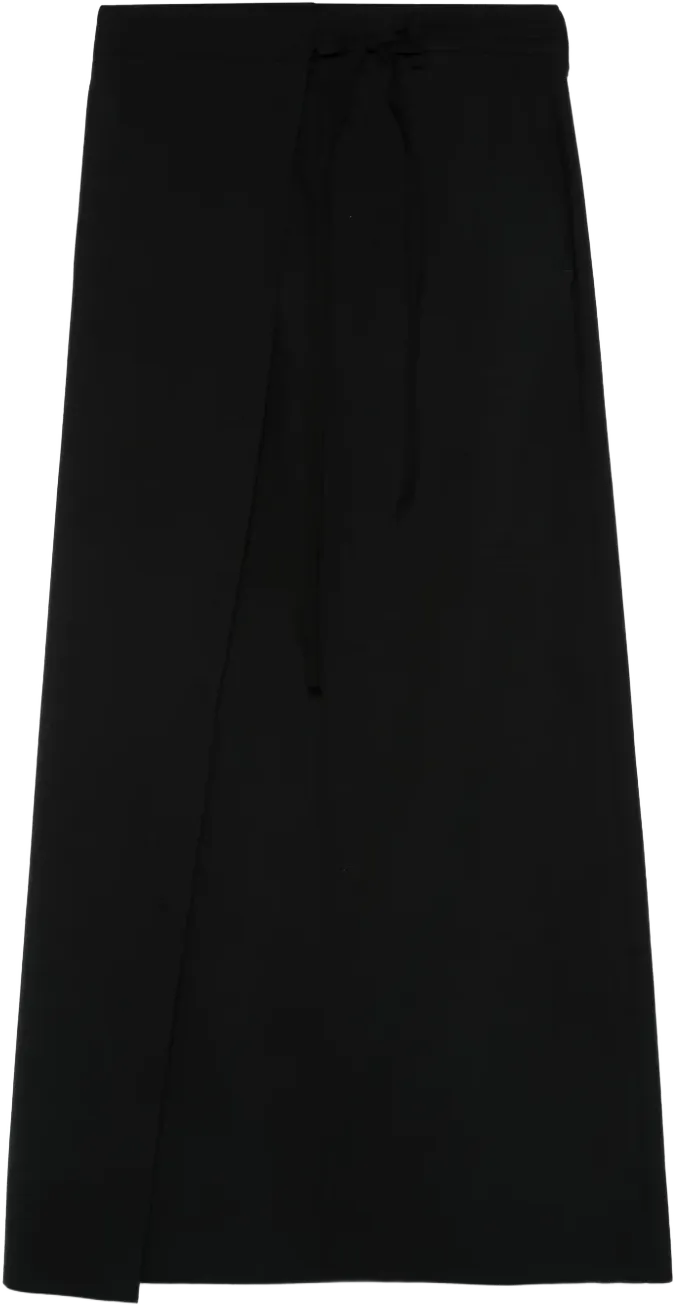 wool wrap skirt