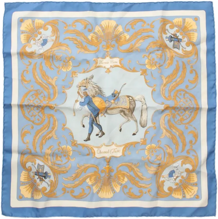 2000s Carre 40 Cheval Turc scarf
