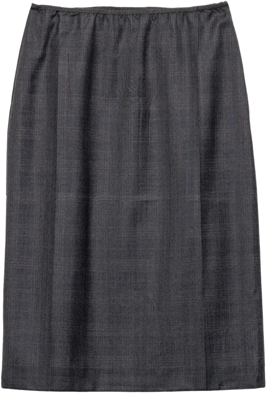 wool skirt