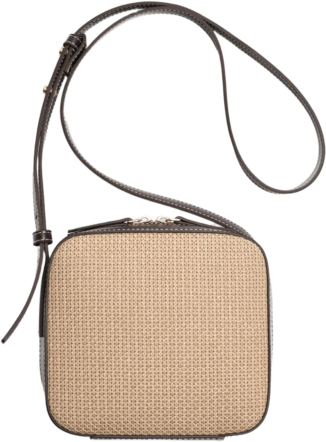 WOVEN CROSSBODY BAG