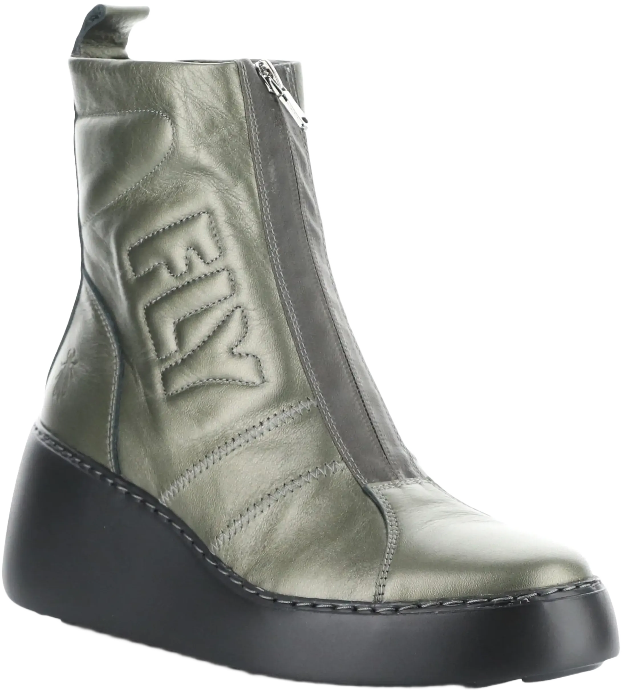 Fly London Drim Platform Wedge Bootie