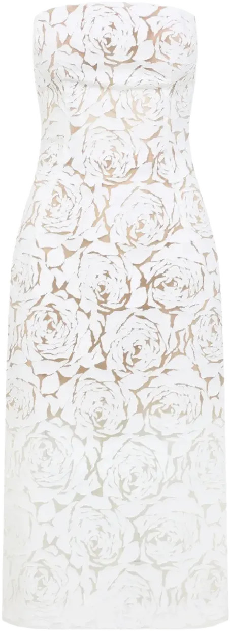 floral-lace dress