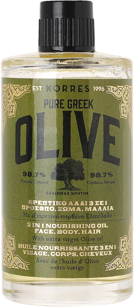Pure Greek Olive 3-in-1 Nourishing Oil Korres