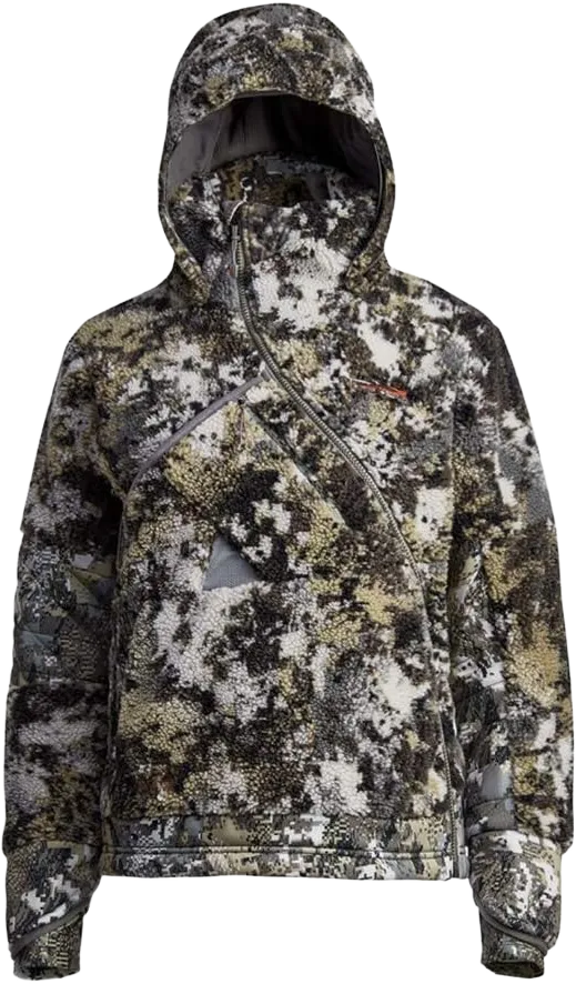 SITKA Gear Women's Hunting Hooded Windstopper Insulated Elevated II Fanatic Jacket, Large (50244-EV-L)