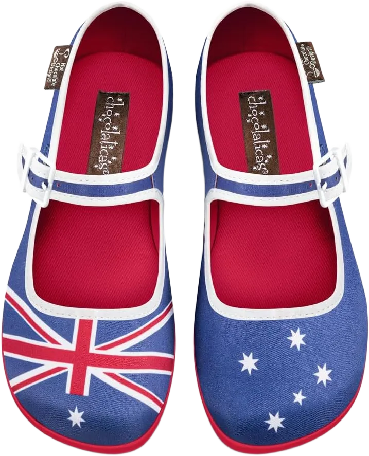 Hot Chocolate Design Chocolaticas Dark Gothic Canvas Women's Mary Jane Flat Shoes