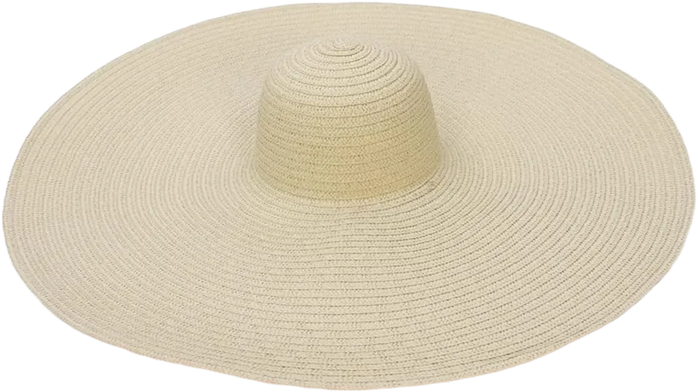 Oversized Straw Hat for Women Super Wide Brim Summer Sun Hat Packable Large Panama Beach Cap Sun Protection Beige