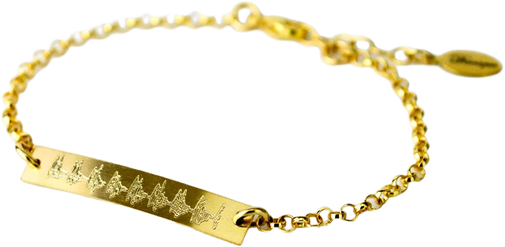 Actual Heartbeat Bracelet, Real Photo Engraved Sonogram Bracelet, 925 Sterling Silver, 14k Gold, Rose Gold Fill, Custom Memorial Jewelry Gift for Mom