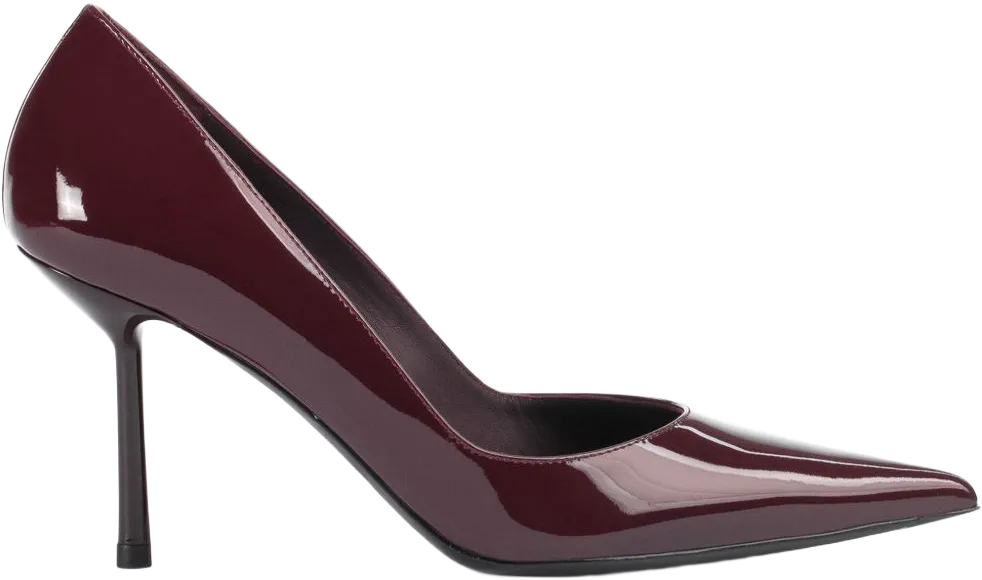 Bella 80mm leather pumps