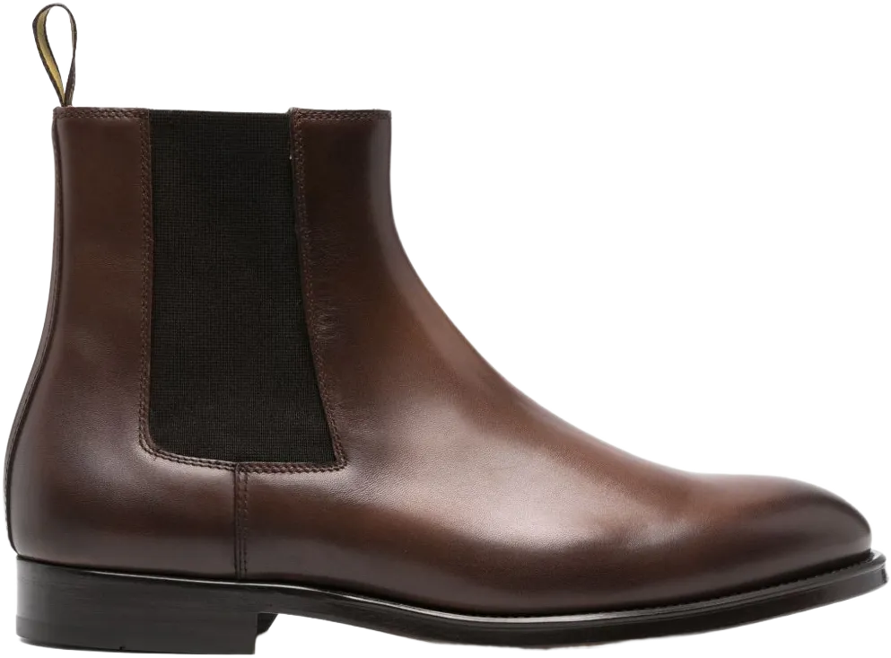 leather Chelsea boots